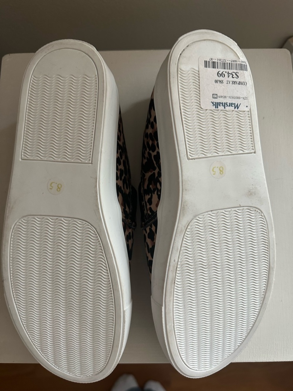 Steve Madden Leopard Print Slip-On Sneakers - Brown & Black - Picture 4 of 4